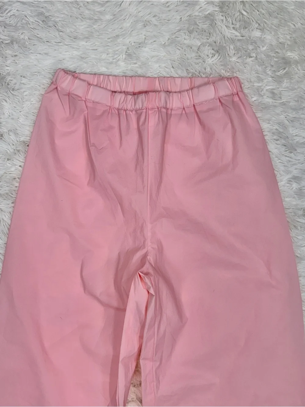Child’s Large Pink Waterproof Rain Pants. Good Condition.